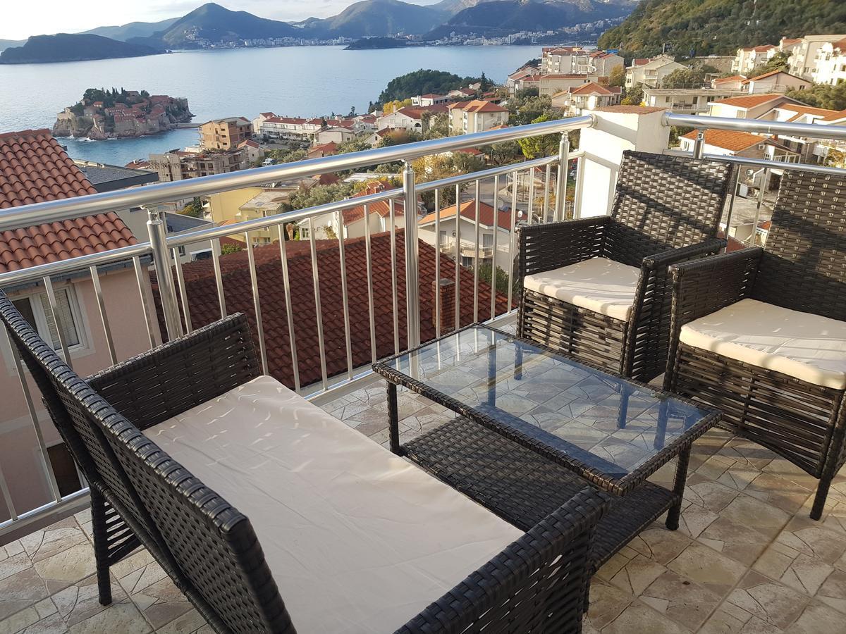 Apartments Vukovic Ilha Ilha Sveti Stefan Exterior foto